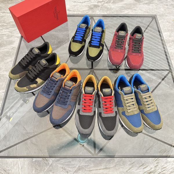シューズ スニーカー 選べる極上 カジュアルシューズ 6色可選 ヴァレンティノ VALENTINO 2026新商品！ NXIEVAL016 スーパーコピー n級品
