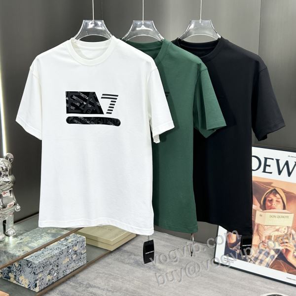 2026最安値高品質 アルマーニ スーパーコピー NXZAR002 半袖Tシャツ 3色可選 目玉商品