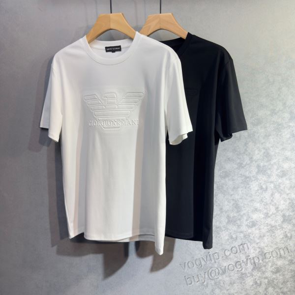 ARMANIスーパーコピー 2026お買い得セール NXZAR032 アルマーニ 半袖Tシャツ 2色可選 今買い◎得