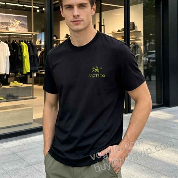 高評価の人気品 アークテリクス ブランドコピー NXZARC011 半袖Tシャツ 2色可選 2026数量限定爆買い
