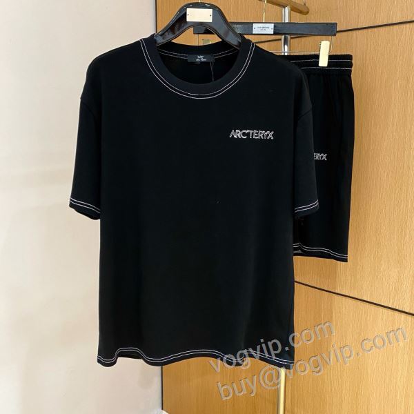 肌触りのいい アークテリクス ARC'TERYXコピー ブランド NXZARC015 上下セット 半袖Tシャツ 2色可選 2026人気定番豊富な