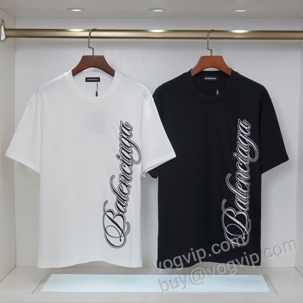 バレンシアガ ブランドコピー 2026年モデル入荷 NXZBAL001 半袖Tシャツ 2色可選 【激安】