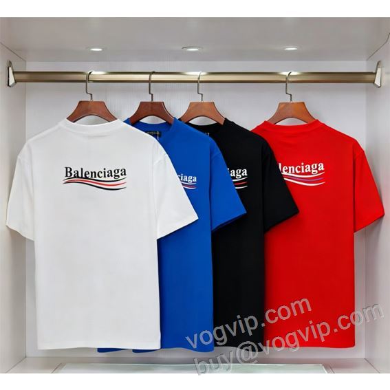 2026年モデル入荷 バレンシアガ スーパーコピー NXZBAL002 人気激売れ 半袖Tシャツ 4色可選