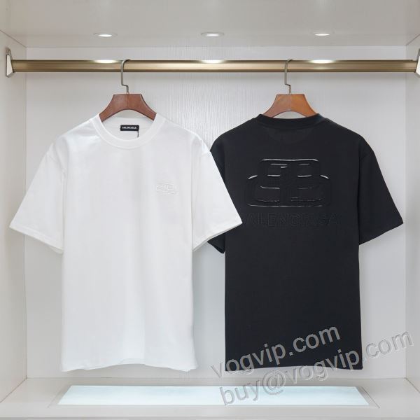 美品！ バレンシアガ ブランド 偽物 通販 2026春夏季超人気 NXZBAL005 半袖Tシャツ 2色可選