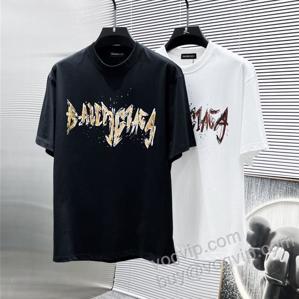 半袖Tシャツ バレンシアガ スーパーコピー 2026お得人気セール NXZBAL024 2色可選 存在感◎