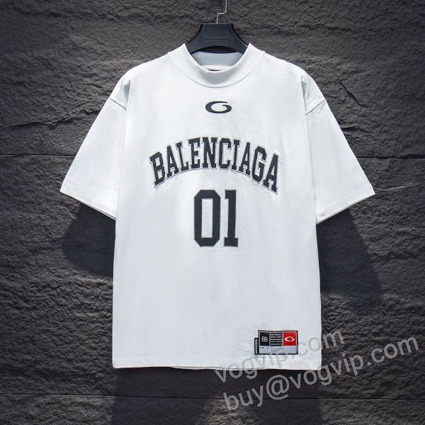 2026品質保証安い バレンシアガ 業界高品質スーパーコピー NXZBAL050 半袖Tシャツ 4色可選 大好評