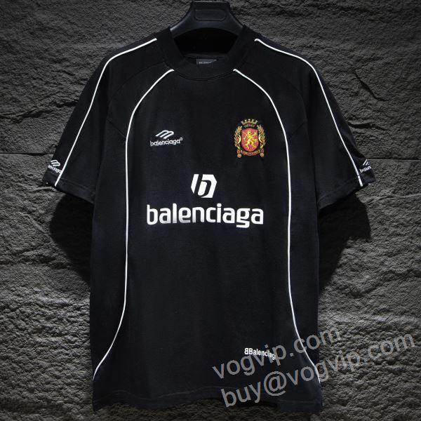 バレンシアガ スーパーコピー 優良サイト 存在感のある NXZBAL051 半袖Tシャツ 4色可選 2026品質保証安い