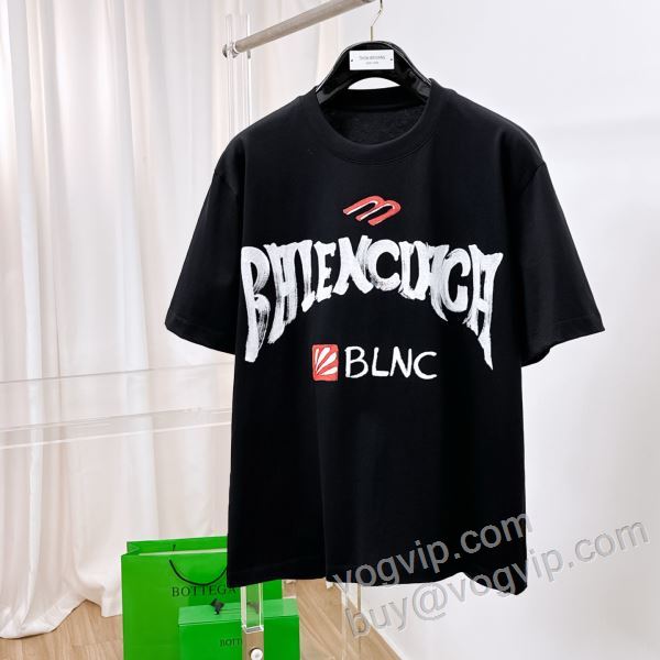 争奪戦必至 バレンシアガ スーパーコピー 2026人気セール高品質 NXZBAL057 半袖Tシャツ 2色可選