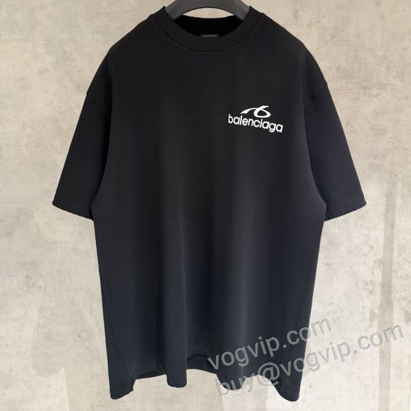 大人気アイテム！入手困難 バレンシアガ スーパーコピー 激安 2026数量限定格安 NXZBAL061 半袖Tシャツ 2色可選