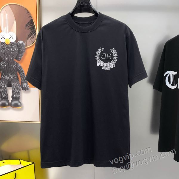 2026最安値高品質 バレンシアガスーパーコピー 当店ランキング1位常連 NXZBAL069 半袖Tシャツ 2色可選