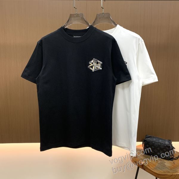 2026新作入荷人気 バレンシアガスーパーコピー 激安 NXZBAL073 半袖Tシャツ 2色可選 可愛く上品な雰囲気