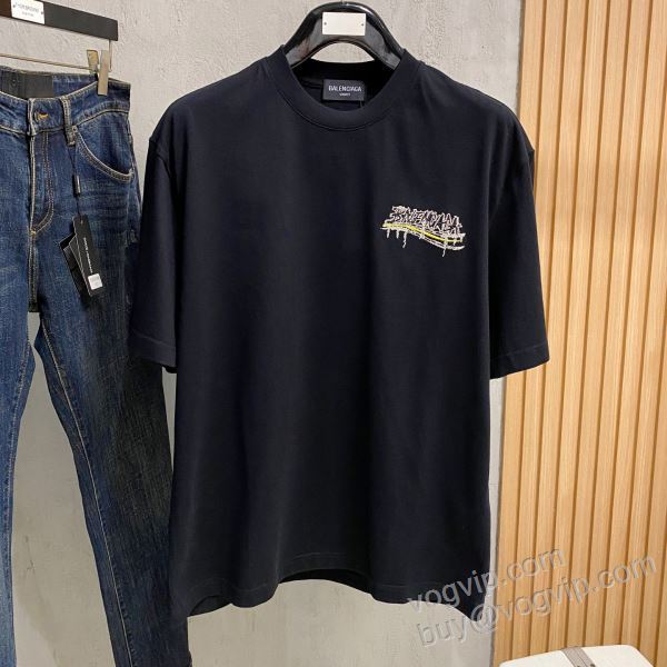 2年以上連続１位獲得 バレンシアガブランドコピー NXZBAL078 半袖Tシャツ 2色可選 2026新商品！