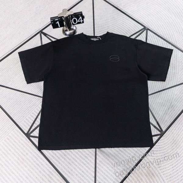 バレンシアガ 2026数量限定格安 NXZBAL086 半袖Tシャツ 大人気アイテム！入手困難 2色可選 BALENCIAGA偽物ブランド
