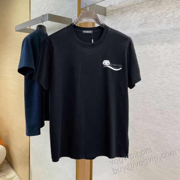半袖Tシャツ バレンシアガ スーパーコピー n級品 2026人気新作 NXZBAL091 2色可選 抜群な楽チン感ある大定番