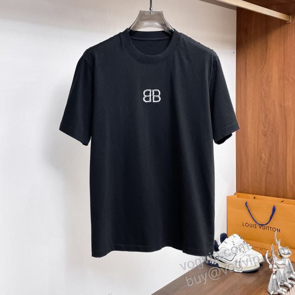 機能性も備えたアイテム バレンシアガコピー NXZBAL098 半袖Tシャツ 2色可選 2026人気セール高品質