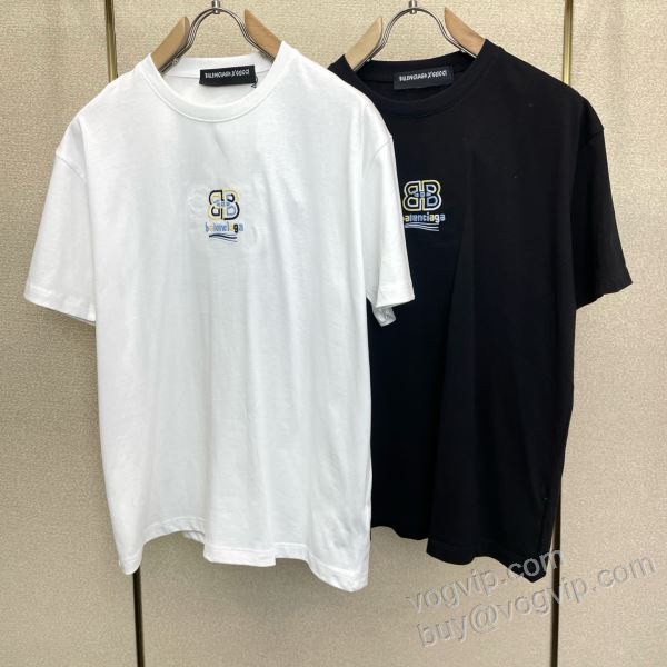 優美なお出かけスタイル バレンシアガスーパーコピー 2026高級品 通販 NXZBAL104 半袖Tシャツ 2色可選