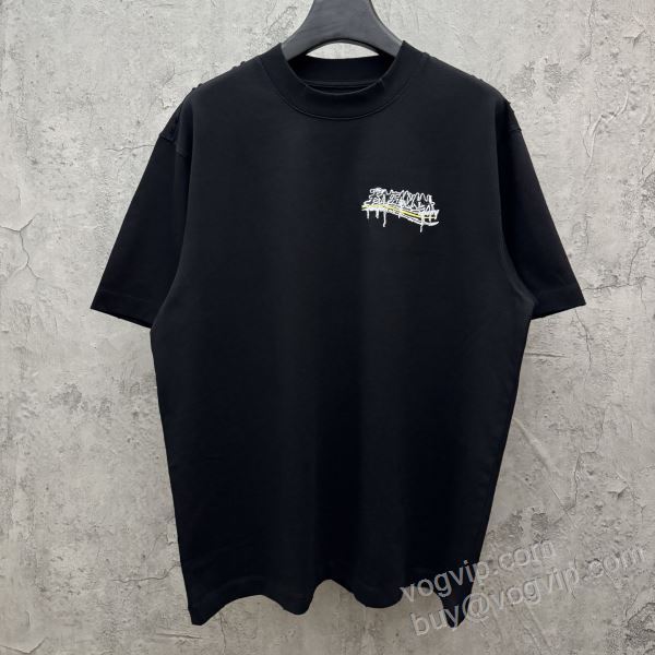 BALENCIAGAスーパーコピー 激安 2026春夏季新作 NXZBAL112 バレンシアガ 半袖Tシャツ 人気 ランキング