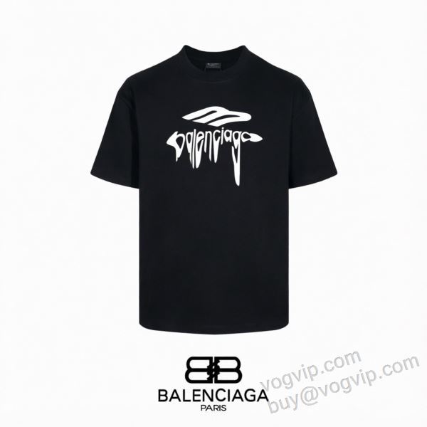 ランキング1位 バレンシアガ BALENCIAGAコピーブランド 2026春夏季新作 NXZBAL113 半袖Tシャツ 2色可選