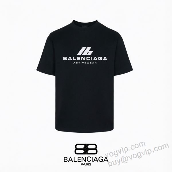 バレンシアガ BALENCIAGAブランドスーパーコピー 2026年モデル入荷 NXZBAL116 半袖Tシャツ 2色可選 高級感を備えている