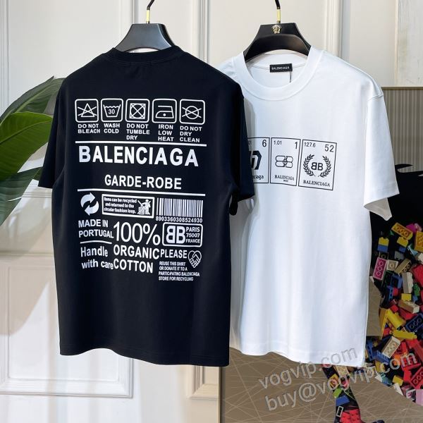 超目玉 バレンシアガブランドコピー NXZBAL118 半袖Tシャツ 2色可選 2026年モデル入荷
