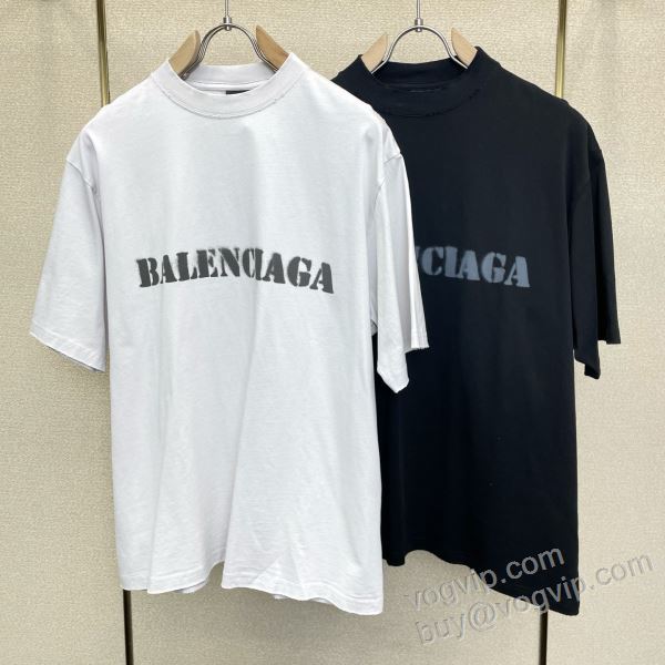 半袖Tシャツ バレンシアガブランドスーパーコピー 2026お買い得本物保証 NXZBAL127 2色可選 高級感ある