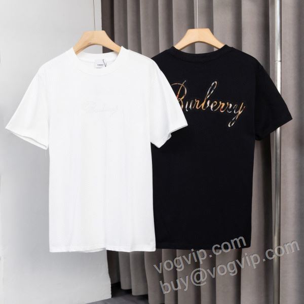 バーバリー スーパーコピー 2026新商品！ NXZBU009 半袖Tシャツ 2色可選 綺麗に決まるフォルム！