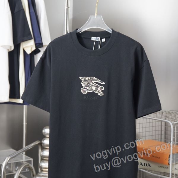 半袖Tシャツ バーバリー BURBERRYブランドコピー 2026新商品！ NXZBU012 3色可選 人気新品★超特価★