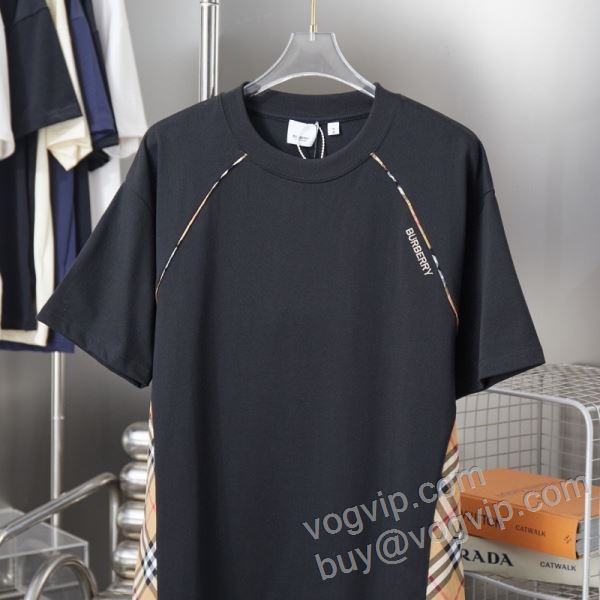 人気ブランド バーバリー BURBERRYスーパーコピー 激安 2026数量限定爆買い NXZBU017 半袖Tシャツ 2色可選