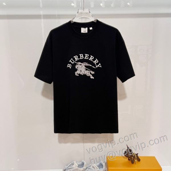 半袖Tシャツ バーバリー BURBERRYスーパーコピー 2026数量限定爆買い NXZBU020 2色可選 極上の着心地