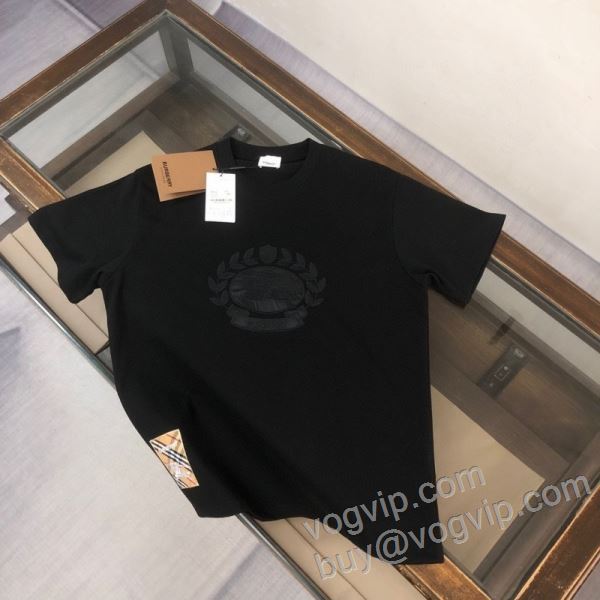 韓国の人気 バーバリー スーパーコピー 激安 NXZBU028 半袖Tシャツ 3色可選 2026人気セール新品