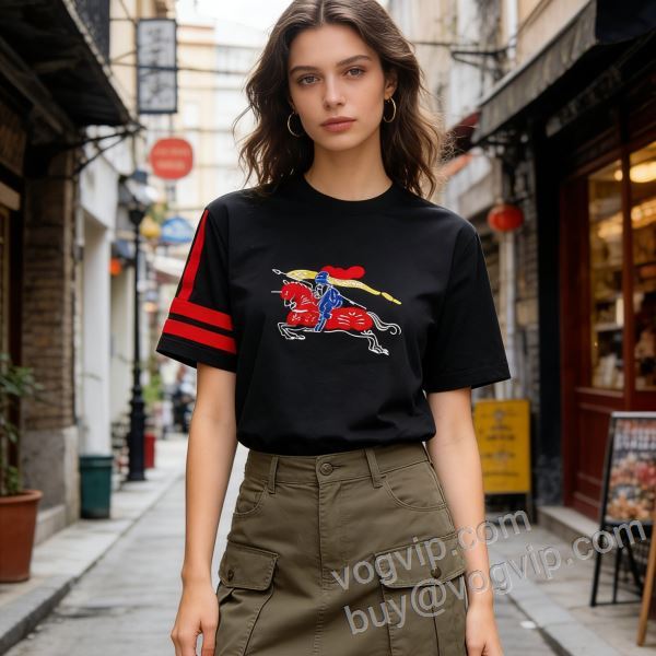 2026格安通販 バーバリー BURBERRY NXZBU046 半袖Tシャツ 大好評? 2色可選 スーパーコピー 優良サイト