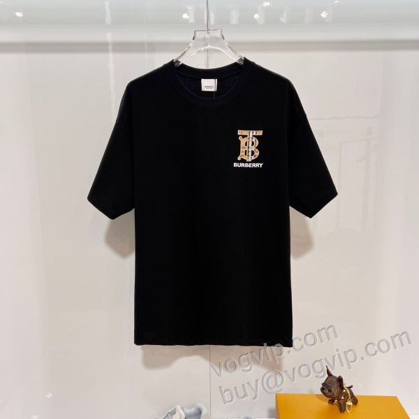 大人気☆NEW!! バーバリー コピー 商品 販売 NXZBU051 半袖Tシャツ 2色可選 2026高級品 通販