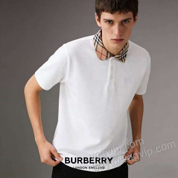 人気が爆発 バーバリー コピーブランド 2026年モデル入荷 NXZBU061 半袖ポロシャツ 2色可選