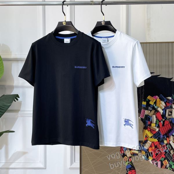バーバリーブランドコピー 2026年モデル入荷 NXZBU067 半袖Tシャツ 2色可選 人気雑誌掲載