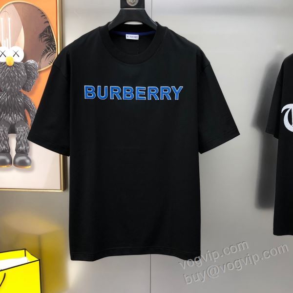 お洒落な存在感 バーバリー BURBERRYスーパーコピー 2026最新入荷 NXZBU079 半袖Tシャツ 2色可選