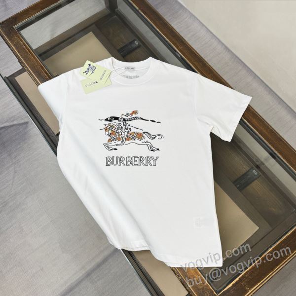 大注目！ バーバリースーパーコピー NXZBU096 半袖Tシャツ 3色可選 2026超激得大人気