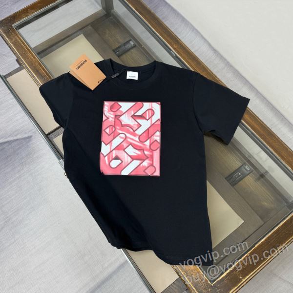 数に限りがある バーバリースーパーコピー 2026高級品 通販 NXZBU103 半袖Tシャツ 2色可選
