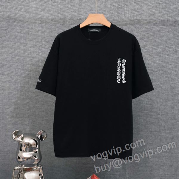 大人のセンスを感じさせる クロムハーツ コピーブランド NXZCHR007 半袖Tシャツ 2色可選 2026年モデル入荷