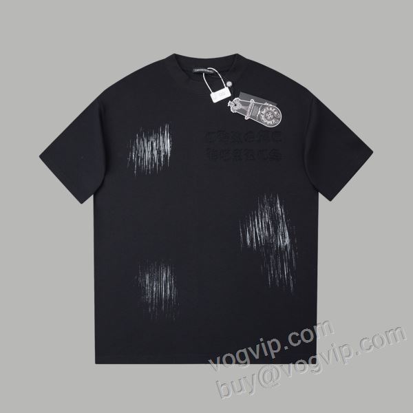半袖Tシャツ クロムハーツ 偽物ブランド 2026年モデル入荷 NXZCHR008 2色可選 大人気再登場