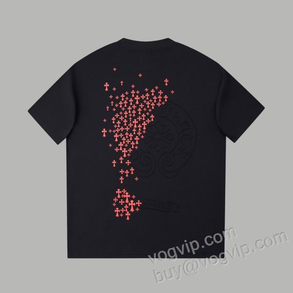 目玉商品 クロムハーツ スーパーコピー 2026春夏 NXZCHR009 半袖Tシャツ 2色可選
