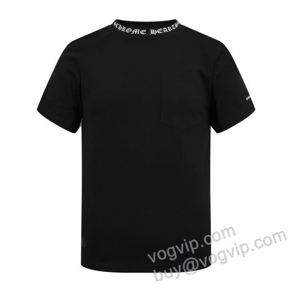 個性的なデザイン 半袖Tシャツ クロムハーツ 最高N級ブランドコピー 2026お買い得本物保証 NXZCHR028 2色可選