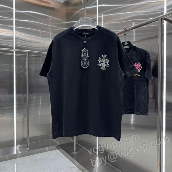 2026お買い得人気セール クロムハーツ vogブランド コピー 優良店 NXZCHR030 半袖Tシャツ 3色可選 大注目！