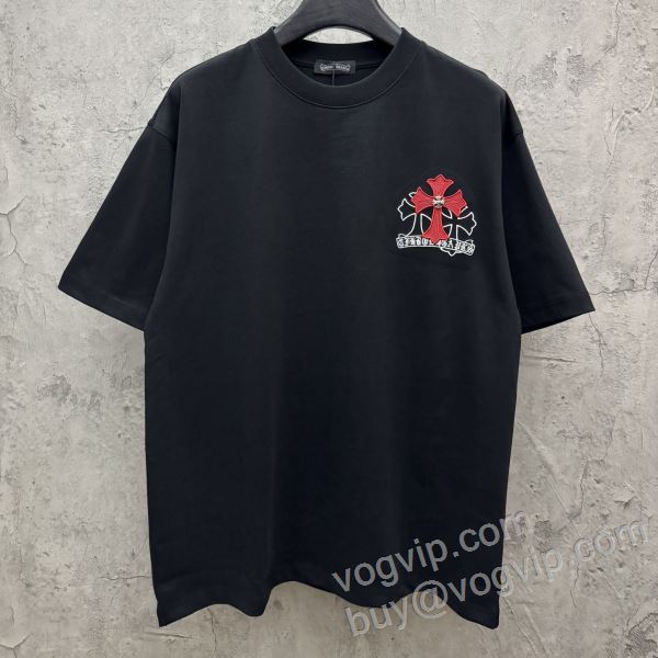 最安値！クロムハーツ CHROME HEARTSコピー 商品 販売 NXZCHR031 半袖Tシャツ 3色可選 2026お買い得人気セール