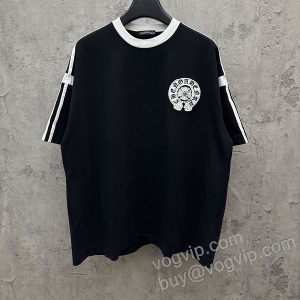 大人っぼい クロムハーツ ブランド 偽物 通販 NXZCHR039 半袖Tシャツ 2色可選 2026爆買いセール