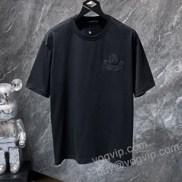 2026超激得高品質 クロムハーツ CHROME HEARTSブランド 偽物 通販 NXZCHR050 半袖Tシャツ 2色可選 ファッション 人気
