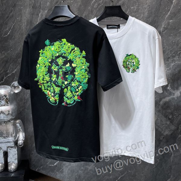 半袖Tシャツ クロムハーツ コピー 2026春夏季新作 NXZCHR059 2色可選 争奪戦必至