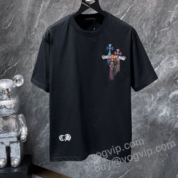 半袖Tシャツ クロムハーツ スーパーコピー 激安 2026高級品 通販 NXZCHR062 2色可選 おしゃれに絶大な人気の
