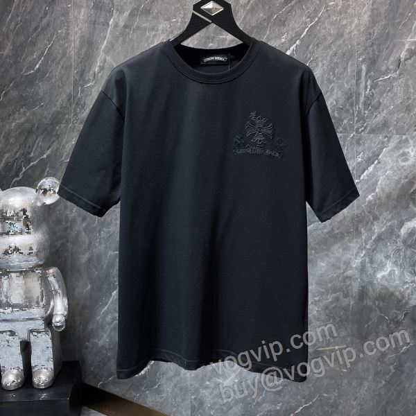 2026驚きの破格値安い クロムハーツ CHROME HEARTSコピー NXZCHR070 半袖Tシャツ 2色可選 日本未入荷モデル