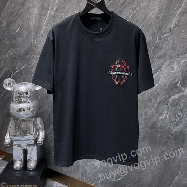 半袖Tシャツ クロムハーツ CHROME HEARTSスーパーコピー 2026驚きの破格値最新作 NXZCHR076 2色可選 機能性も備えたアイテム