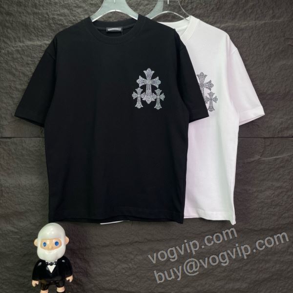 洗練を十分に演出する クロムハーツ CHROME HEARTSブランドスーパーコピー 2026品質保証大人気 NXZCHR077 半袖Tシャツ 2色可選